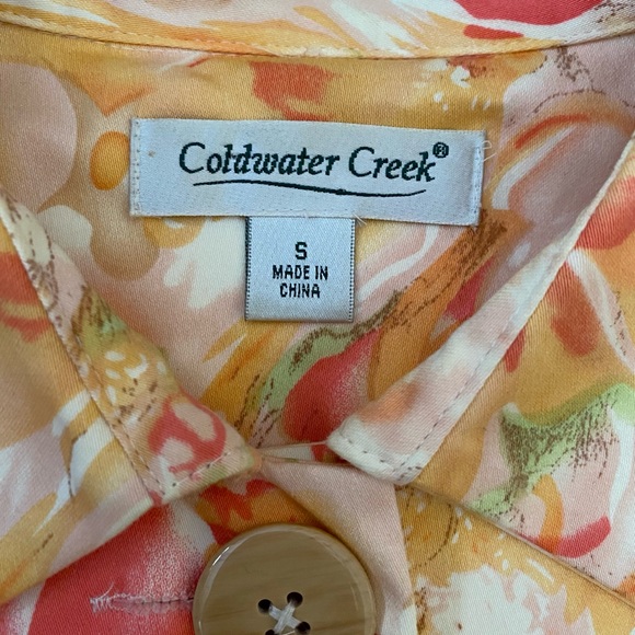 Coldwater Creek Spring Suit blazer Dress Casual size S, floral print. - Picture 9 of 15